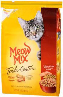 Delmonte Meow Mix Tender Centers Salmon-Chicken 13.5 lb. Sale