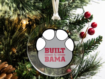 Alabama Crimson Tide - Built By Bama Ornament & Bag Tag Fashion