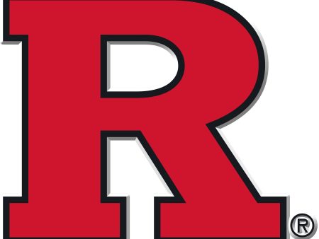 Rutgers Scarlet Knights  - R Logo Single Layer Dimensional Supply