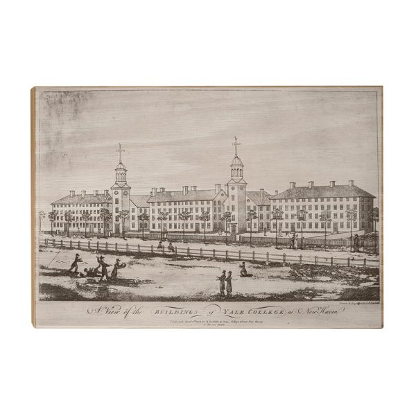 Yale Bulldogs - Vintage 1807 The Buildings of Yale College Discount