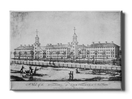 Yale Bulldogs - Vintage 1807 The Buildings of Yale College Discount