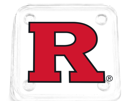 Rutgers Scarlet Knights - R Logo Drink Coaster Online now