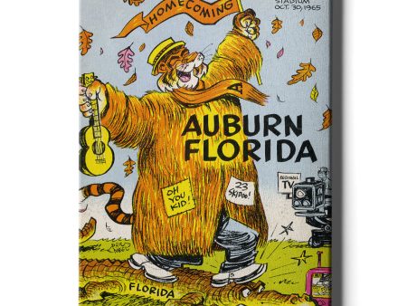 Auburn Tigers - Auburn Florida Homecoming Program Cover 10.30.65 For Discount