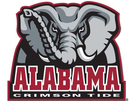 Alabama Crimson Tide -  Alabama Crimson Tide Elephant Single Layer Dimensional Online Hot Sale