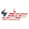 USF Bulls - Stars and Stripes Athletics Single Layer Dimensional Fashion