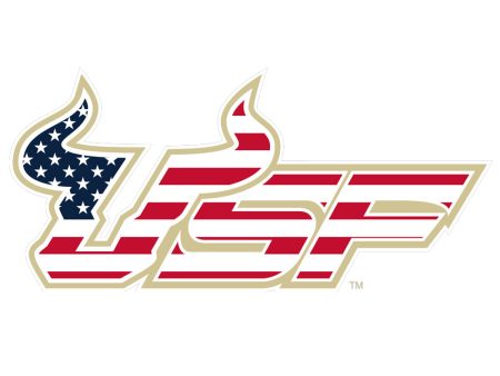 USF Bulls - Stars and Stripes Athletics Single Layer Dimensional Fashion