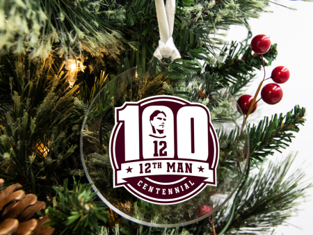 Texas A&M Aggies - 12th Man Centennial Logo Bag Tag & Ornament Discount