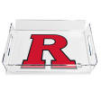 Rutgers Scarlet Knights - R Logo Decorative Serving Tray Online Sale