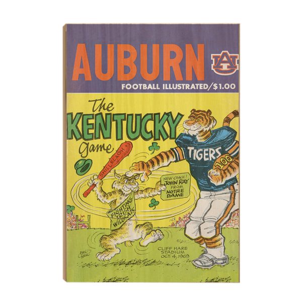 Auburn Tigers - Vintage The Kentucky Game 10.4.64 Discount