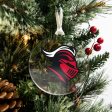 Rutgers Scarlet Knights - Scarlet Knights Logo Bag Tag & Ornament Online Hot Sale