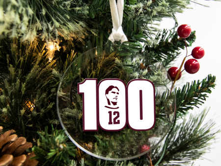 Texas A&M Aggies - 100th Man Logo Bag Tag & Ornament Discount