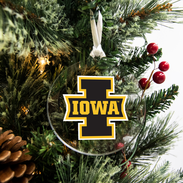 Iowa Hawkeyes - Iowa Mark Ornament & Bag Tag Cheap