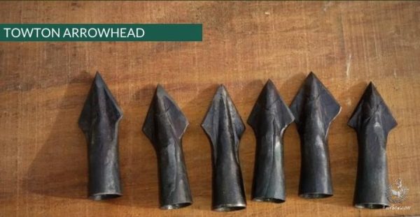 ARROWHEAD K16 TOWTON TUDOR HANDFORGED HALF INCH APPROX. 225 GRAIN (per piece) Online Hot Sale