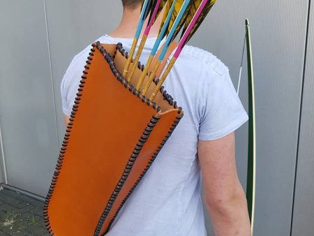 BACK QUIVER CLASSIC FLYNN STYLE ROBIN HOOD Online