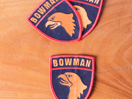 BADGE   PATCH BOWMAN 9 x 7 cm Supply