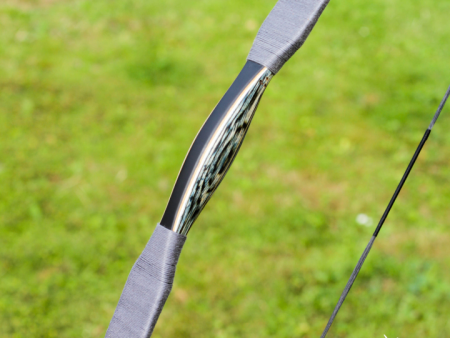 THE BLACK KHAMPA BOW BY FAIRBOW GREY 20 LBS @ 28 INCH 26 LBS @ 32 INCH Online Hot Sale