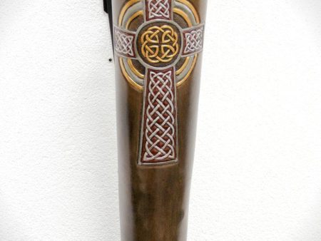 BACK QUIVER WITH CELTIC CROSS DESIGN Sale