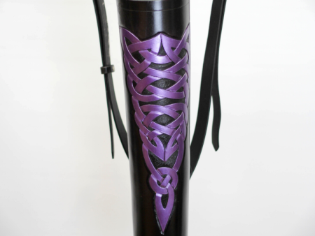 BACK QUIVER WITH PURPLE CELTIC TORCH DESIGN Fashion