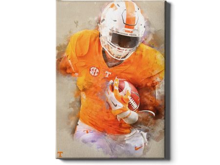 Tennessee Volunteers - Run Watercolor Sale