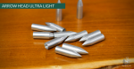 ALUMINIUM BULLET ARROWHEAD 5 16 ULTRALIGHT 30 GRAIN TAPERFIT For Discount