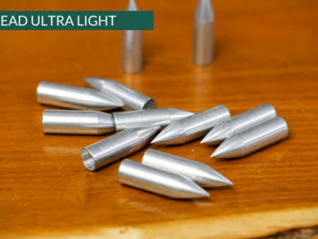 ALUMINIUM BULLET ARROWHEAD 5 16 ULTRALIGHT 30 GRAIN TAPERFIT For Discount