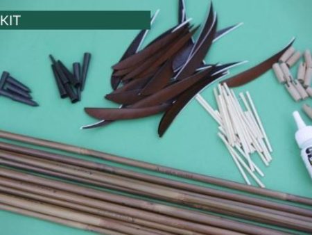 BAMBOO ARROW DIY KIT 60 65 LBS Online Sale