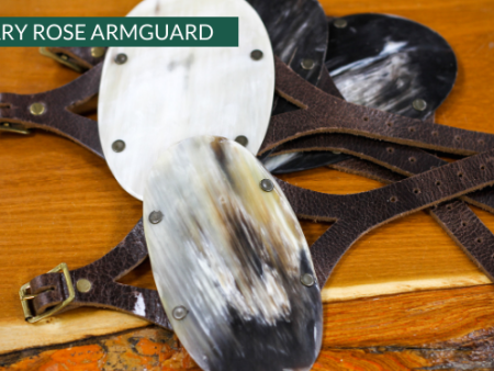 MARY ROSE ARMGUARD HORN AND LEATHER Hot on Sale