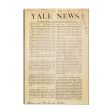 Yale Bulldogs - Vintage Yale News 1st Edition January 28, 1878 Supply