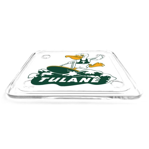 Tulane Green Wave - Vintage Tulane Wave Logo Drink Coaster Online