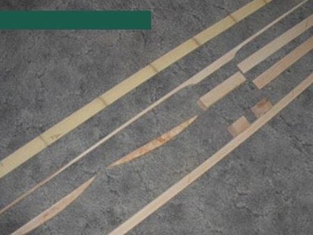 KIT REFLEX DEFLEX HICKORY  GREENHEART BAMBOO PARTS AND FORM Sale