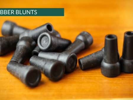 BLACK RUBBER BLUNT (PER 3) Sale