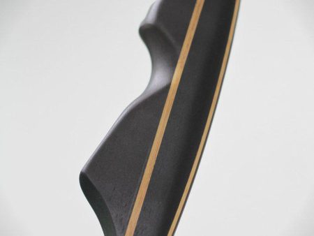 VERTEX, 45 LBS REFLEX DEFLEX AMERICAN LONGBOW, EBONY AND BAMBOO Hot on Sale