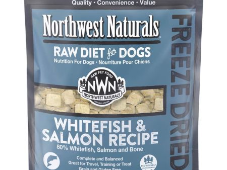 BUNDLE DEAL : Northwest Naturals Whitefish & Salmon Freeze Dried Raw Diet Dog Food For Sale