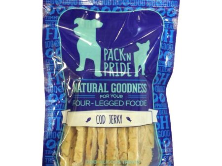 BUY 2 GET 1 FREE: Pack  N Pride Cod Jerky Dog Treats 113g For Sale