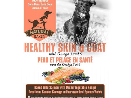 The Natural Baker Grain Free Healthy Skin & Coat Dog Treats 340g Hot on Sale