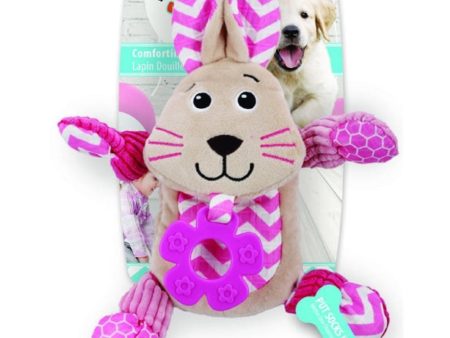 All For Paws Little Buddy Comforting Bunny Dog Toy Supply