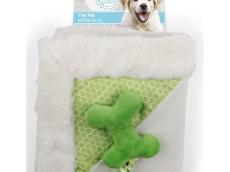 All For Paws Little Buddy Play Mat Dog Toy (Green) Fashion