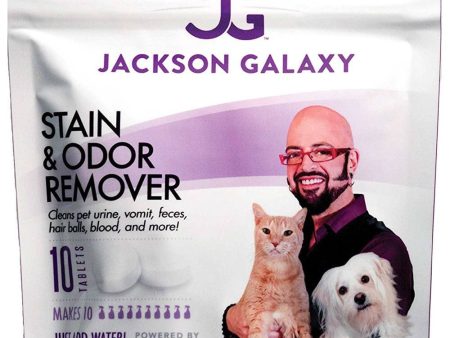 Jackson Galaxy s Fizzion Stain & Odor Remover 10 Refill Tablets Online