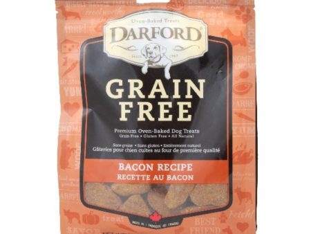 Darford Grain Free Bacon Recipe Dog Treats 340g Hot on Sale