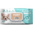 4 FOR $15: Absorb Plus Antibacterial Coconut Scented Pet Wipes 80ct For Discount