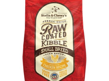 15% OFF: Stella & Chewy s Freeze-Dried Raw Coated Kibble Small Breed Chicken Grain-Free Dry Dog Food Online Sale